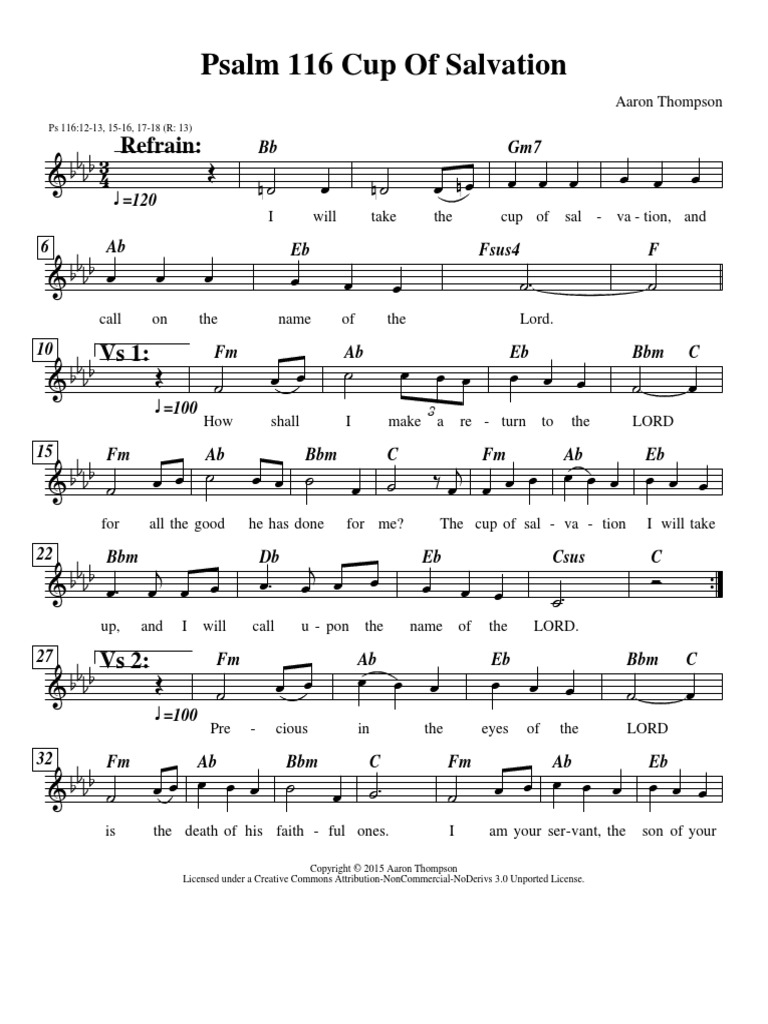Psalm 116 Cup of Salvation PDF
