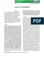 Comparative Genomics of Lactobacillus: Lus Strains For Which Complete Genomic Sequences