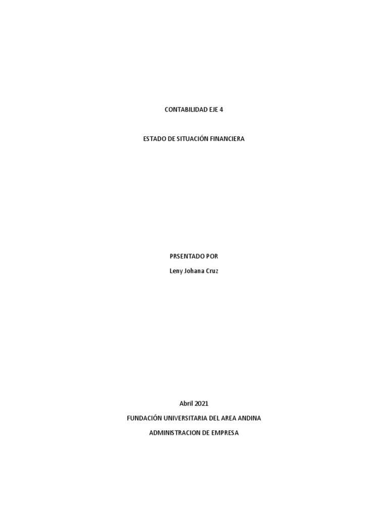 Análisis Financiero Central Cervecera | PDF | Contabilidad | Estado ...