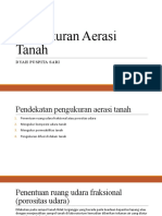 Pengukuran Aerasi Tanah