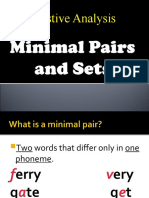 Minimal Pairs