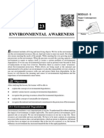 Environmental Awareness: Module - 5
