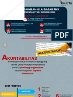 Pemetaan Nilai-Nilai Dasar PNS - Tugas Kelompok Agenda II