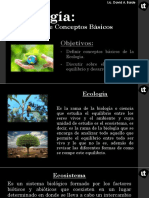 Ecologia - Definición de Conceptos Básicos Bio