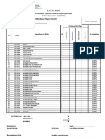 Daftar Nilai Kelas 11 MM