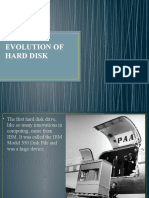 Evolution of Hard Disk