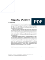 Properties of X-Rays: From Chapter 1 of Elements of X-Ray Diffraction, Third Edition. B.D. Cullity, S.R. Stock