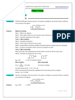 Friction: Two Block Problems