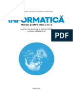 XI - Informatica (A. 2020, Limba in Romana)