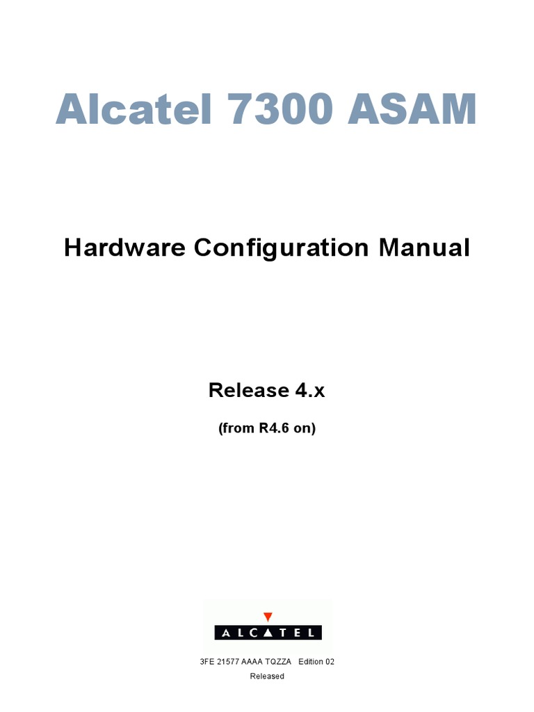 Hardware Configuration Manual - 7300 | PDF | Voice Over Ip ...