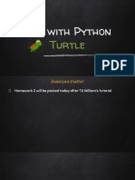 Art With Python: Turtle