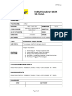 Institut Kemahiran MARA Sik, Kedah.: Jobsheet