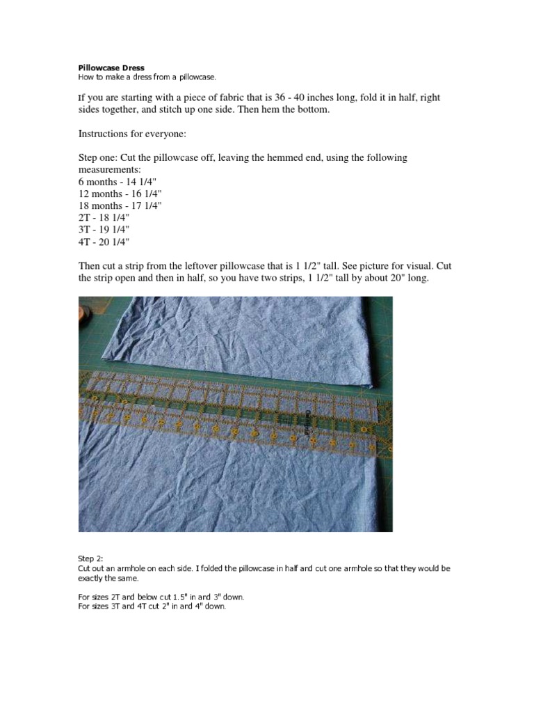 Pillowcase Dress | PDF
