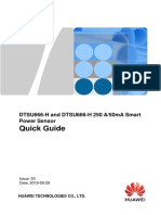 DTSU666-H and DTSU666-H 250 A (50 MA) Smart Power Sensor Quick Guide