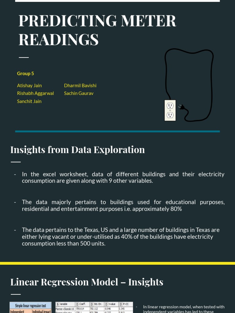 Regression Analysis of Texas Buildings | PDF | Regression Analysis ...