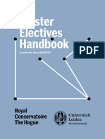 Master Electives Handbook 20 21 Versie 2