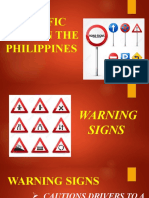 Philippines traffic sign guide