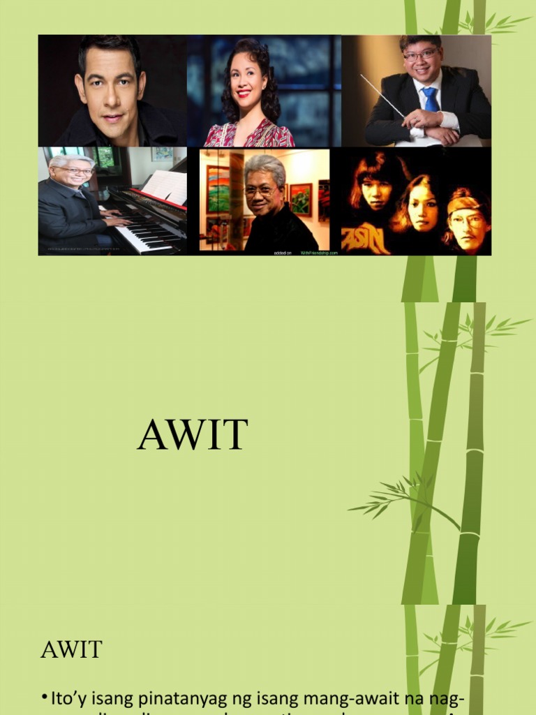 Ayento - AWIT | PDF