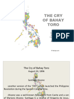 Cry of Bahay Toro