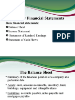 Primary Financial Statements