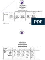 Accomplishment Report Gesel