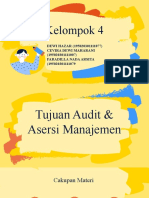 Tujuan Audit & Asersi Manajemen - Materi 5