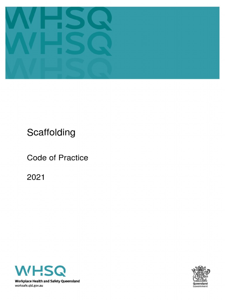 Scaffolding-Cop-2021 Code of Practice | PDF | Occupational Safety And ...