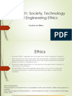 SOC 3101: Society, Technology and Engineering Ethics