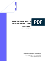 Safe Design and Operation of Cryogenic Enclosures: AIGA 079/18