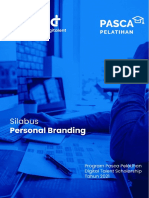 Silabus Pelatihan Personal Branding