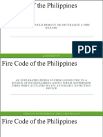 Flash Cards Questions Fire Code of the Philippines