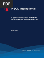 Cryptocurrency and Its Impact On Insolvency and Restructuring - 2019