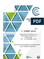 Conference Proceedings ICMBT 2018 1