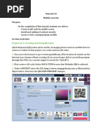 Project 10-1: Creating and Using QR Codes