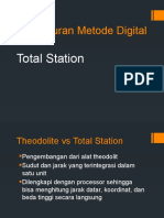 Pengukuran Metode Digital: Total Station