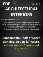 Architectural Interiors