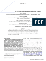 (19488335 - Weather, Climate, and Society) Indigenous Knowledge For Environmental Prediction in The Pacific Island Countries