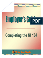 Completing The NI 184