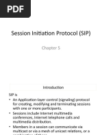 Session Initiation Protocol (SIP)