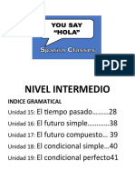 Intermedio y Avanzado