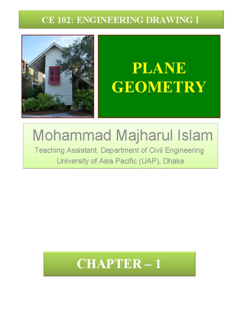 Chapter 1 (Plane Geometry) | PDF | Engineering | Elementary Geometry