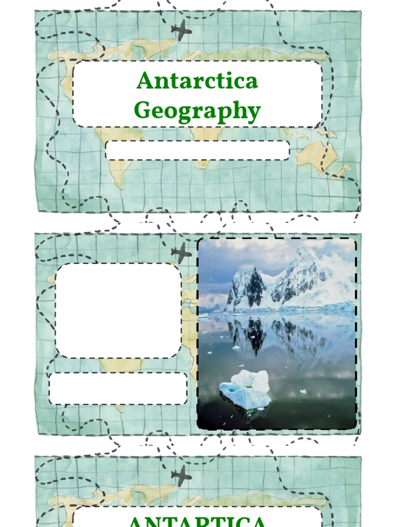 Antarctica Geography | Download Free PDF | Antarctica | Physical Geography