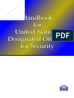 Handbook For United Nations Designated Officials For Security
