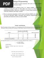 Integer Programming PPT Final