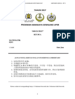 Mock Test 2 Matematik Kertas 1