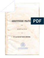 Constitución Política Del Estado de Campeche