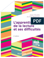 L'apprentissage de La Lecture Et Ses Difficultés-2021