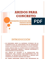 Aridos para Concreto