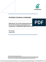 Materials&nbsp For Use in H2S-Containing Environments in Oil and Gas Production (Amendments and Supplements To ANSINACEMR0175ISO 15156)