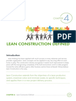 Lean Construction Defined